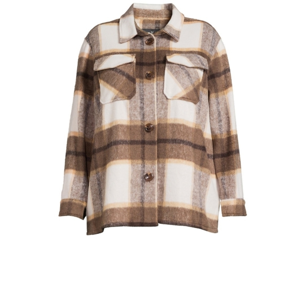 Plaid Shacket Flannel - Picture 5 of 16